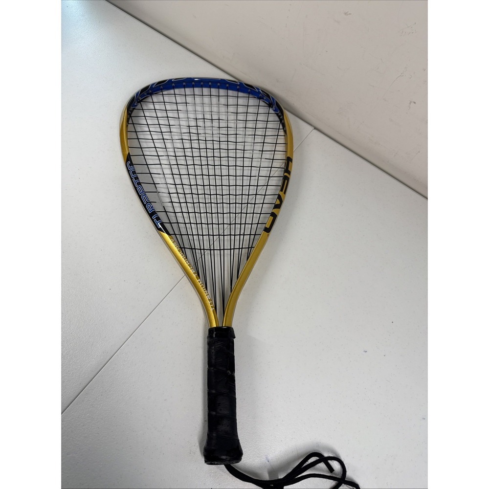 HEAD Ti Raptor Titanium Technology Racquetball Racket‎ - 3-5/8 Yellow/Blue READ